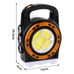 Lanterna Solar Recarregável Multifuncional 20W - Lehmox - Imagem 2