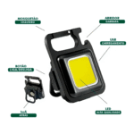 Mini Lanterna LED Chaveiro Multifuncional - Bomvink - Imagem 4