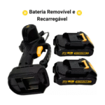 Mini Motosserra Portátil a Bateria - Bomvink - Imagem 4