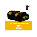 Serra Tico-tico 21v A Bateria Bomvink Com Corte Alumínio, Madeira, Aço Com 2 Baterias - Imagem 3
