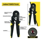 Alicate Crimpador com Kit de 1.250 Terminais - Bomvink - Imagem 4