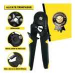 Alicate Crimpador com Kit de 1.250 Terminais - Bomvink - Imagem 5